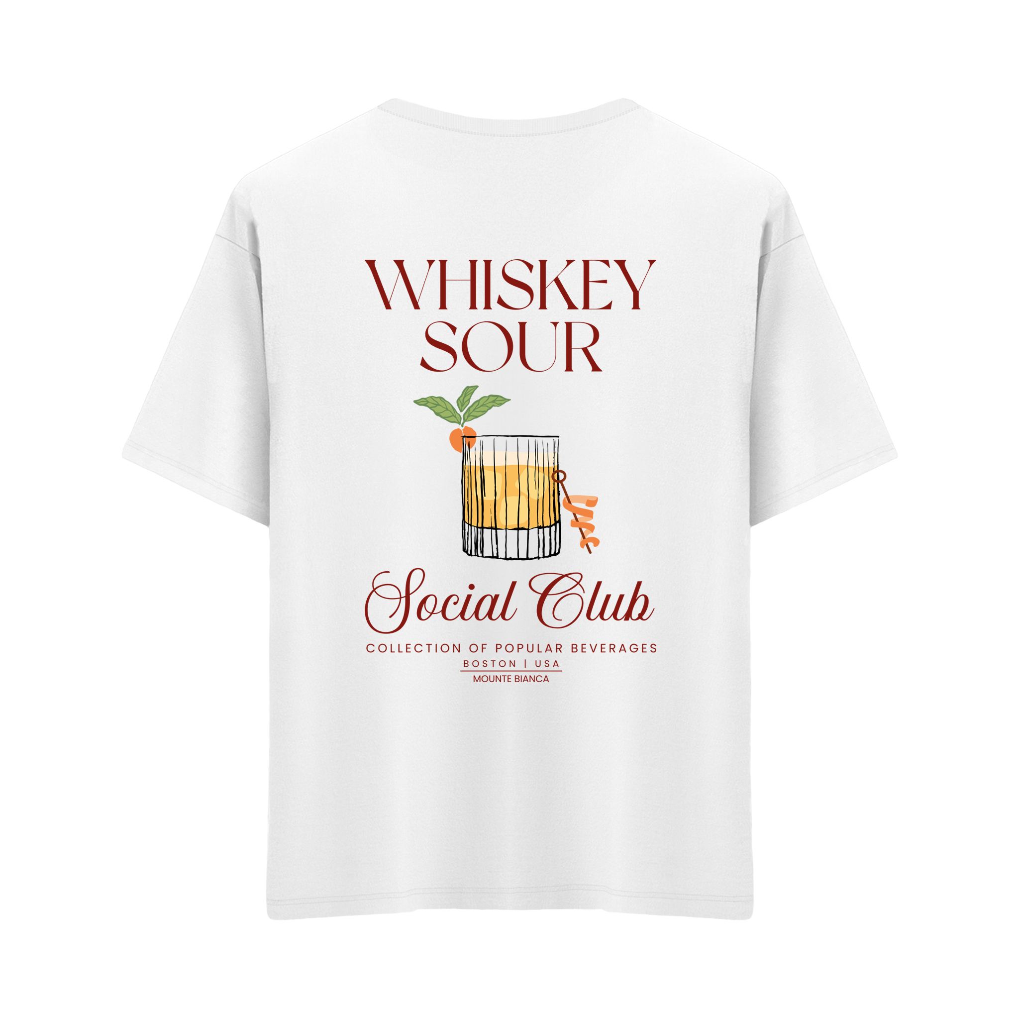 Whiskey Sour - Oversize T-shirt